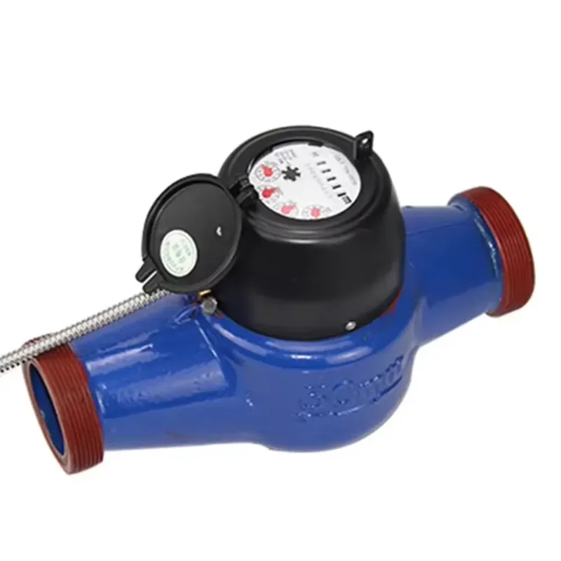 DN65-DN200 Iron case Horizontal Spiral Detachable RS485 M-BUS MODBUS Water Meter Valveless Photoelectric WATER METER