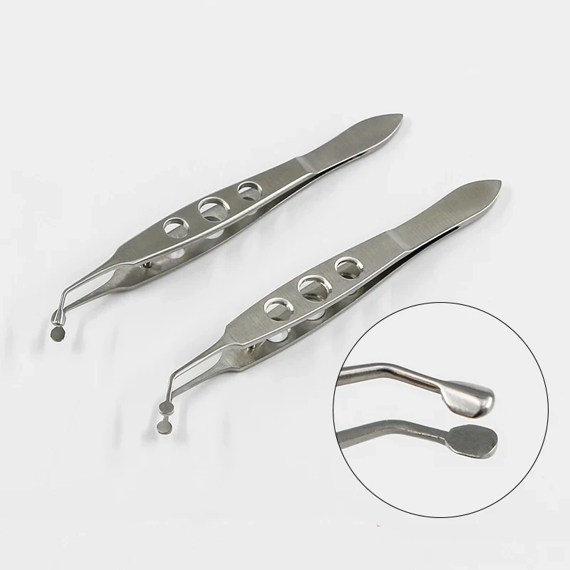 Meibomian gland massage forceps for eyelid rotation surgery, meibomian gland blockage unblocking, physical therapy, and fat clip