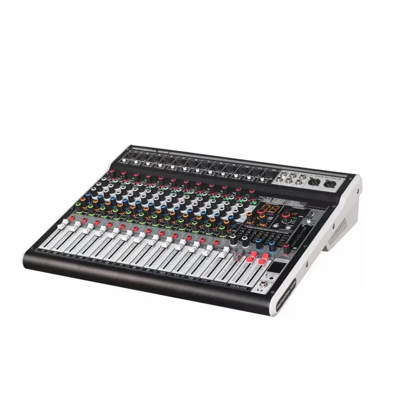 ST-12P professional digital mixing console 12 channel usb audio mixer