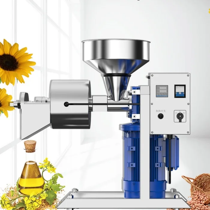 Commercial Cold Soybean Coconut Oil Press Machine Sesame Oil Mill Making Pressing Extracting Machine