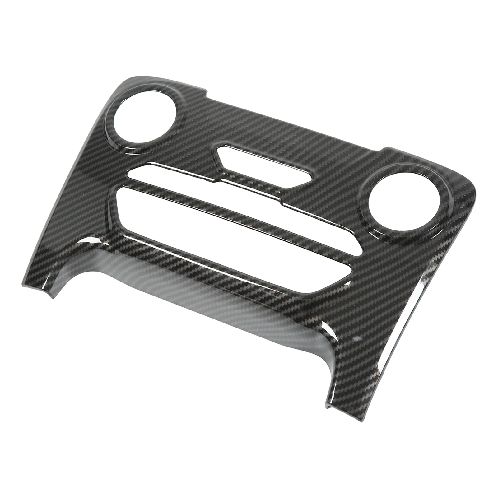 Central Control Air Conditioning Panel Frame Carbon Fiber Color Replacement for Ford Ranger Everest