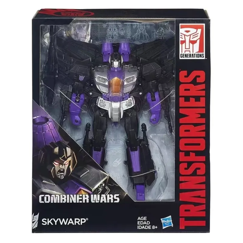 Giocattolo originale Hasbro Transformers GENERATIONS Classic 4.0 COMBINER WARS Leader-class SKYWARP Anime Figure Collection Toy Model