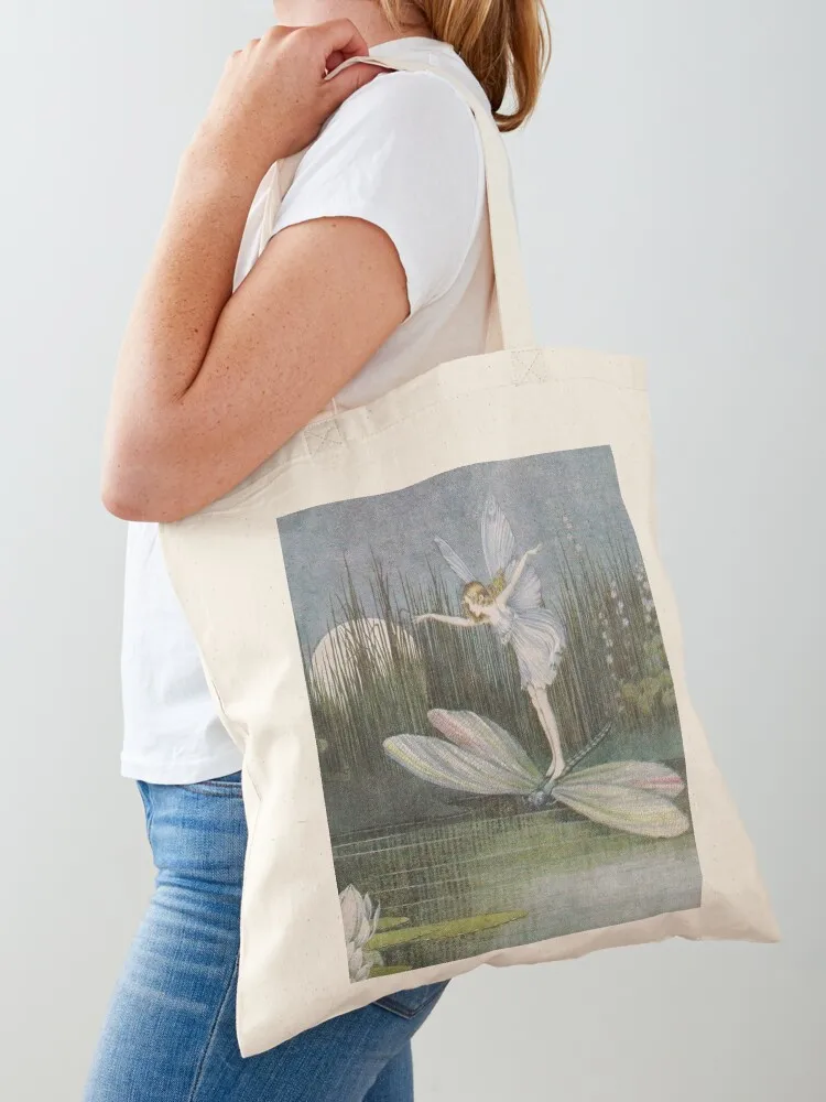 The Dragonfly Fairy Tote Bag shopper bag women Big bag Canvas Tote