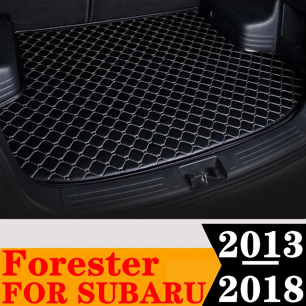 

Коврик для багажника автомобиля для SUBARU Forester 2018, 2017, 2016, 2015, 2014, 2013, задний коврик для груза, поднос для багажника, коврик для багажа, ковер, внутренняя часть