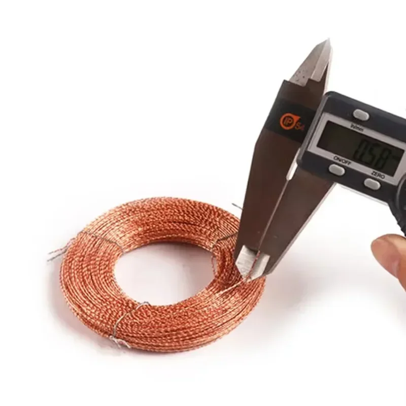 

30M Twisted Pair Copper Sealing Wire - Double-Stranded Anti-Tamper Cable for Water/Electric Meters