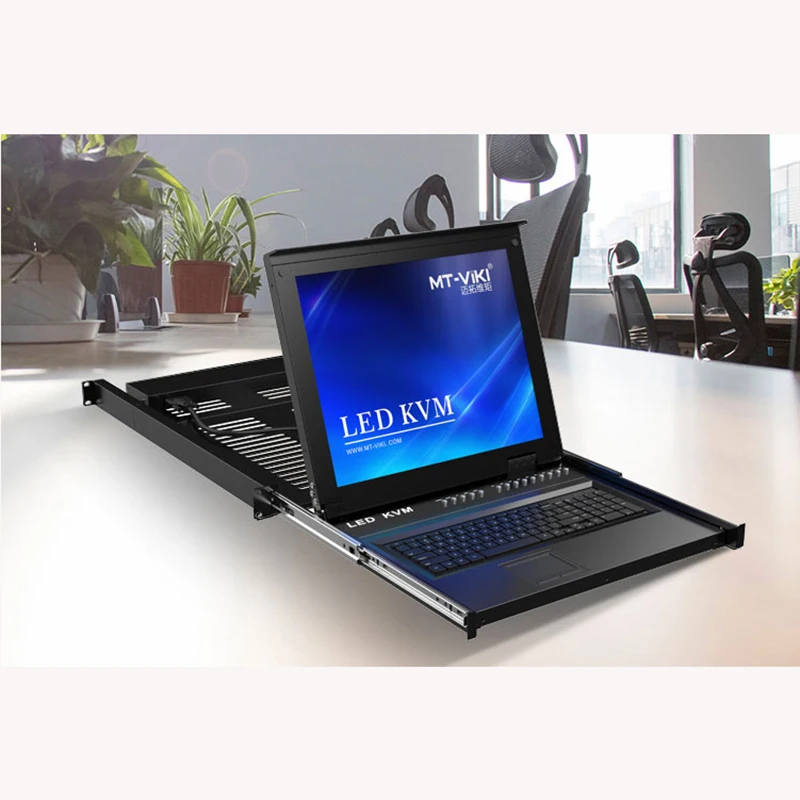 Konsol MT-VIKI 8 Port 17 Inci Rackmount KVM