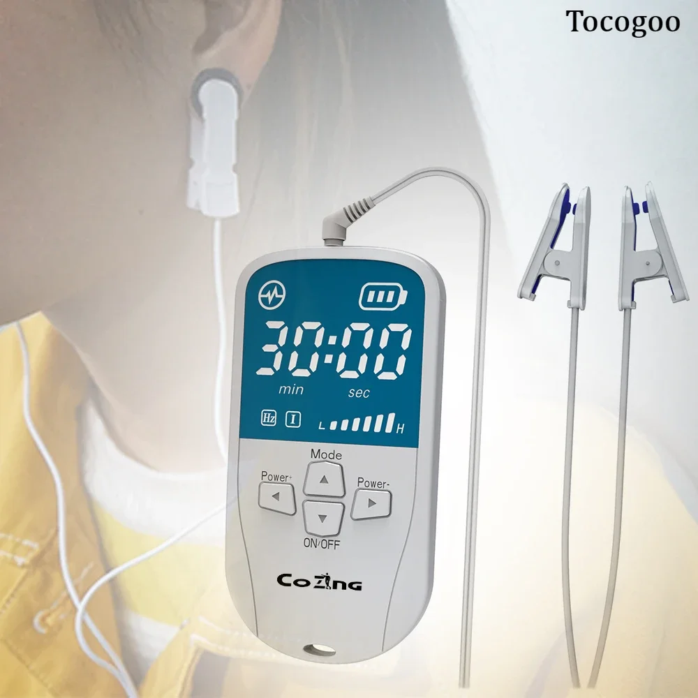 جهاز تحفيز الأعصاب المهبل لعلاج الأرق أثناء النوم، قطب تدليك العلاج الإلكتروني للدماغ