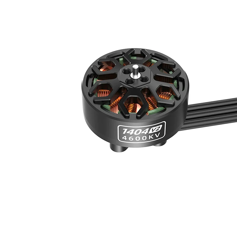 SpeedyBee 브러시리스 모터, 1.5MM 샤프트, 9N12P, 2.5 인치-4 인치 쿼드콥터, Bee25 2.5 인치 FPV 드론용, 4S 1404-4600KV, 4 개