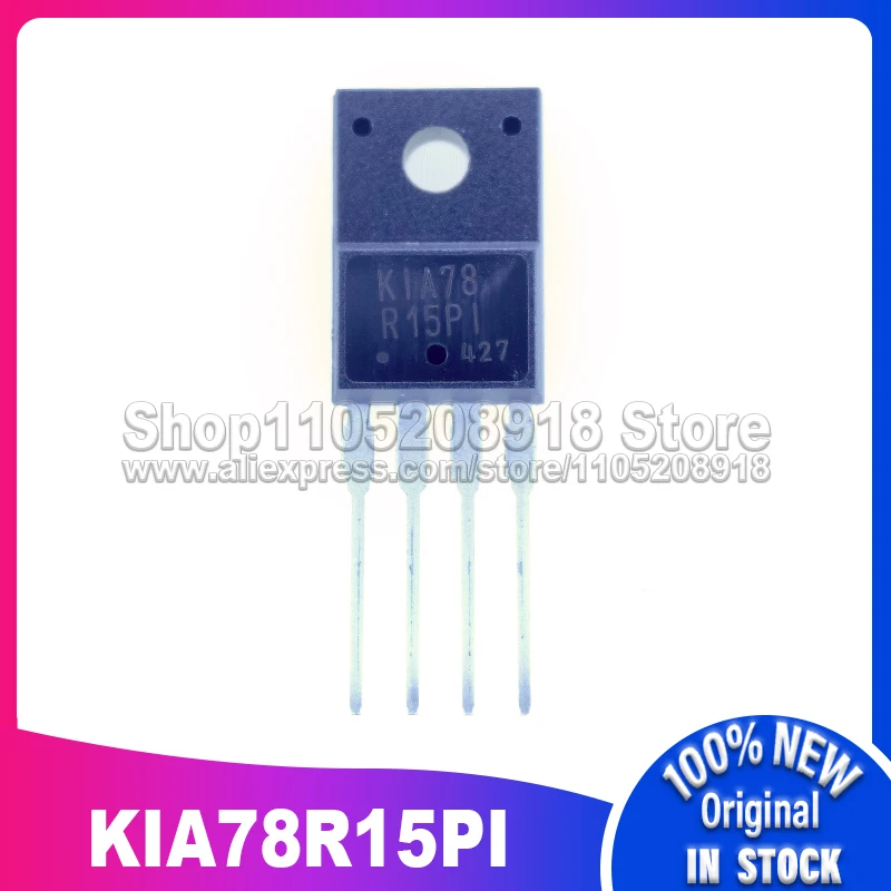 5 قطعة/الوحدة KIA78R15PI TO220F-4 100% جديد وأصلي في المخزون #2