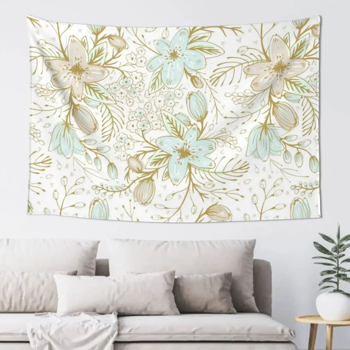 

Vintage light color floral Patterns, Vintage floral Patterns, Vintage decorative floral Patterns Tapestry
