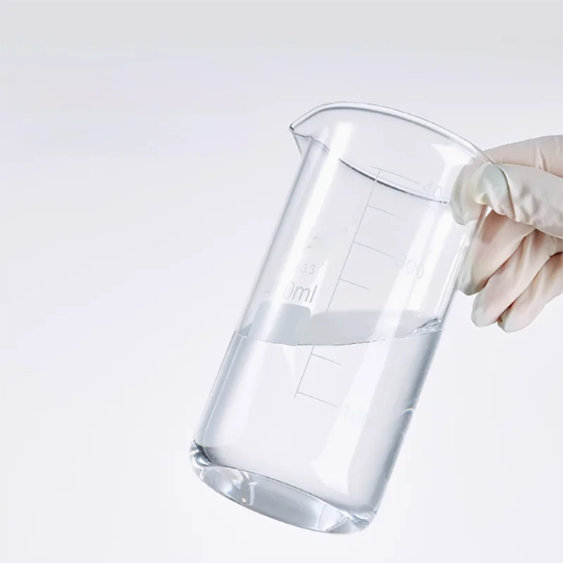 

4PCS Transparent tall glass beaker high temperature resistant and heatable experimental equipment with scale 250ml500ml