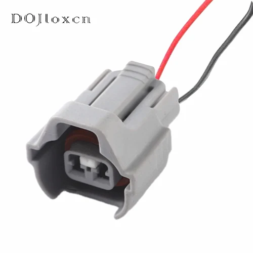 Imagen 1 del producto 1/5/10/20/50 juegos de 2 pines 6189-0670 conector de Sensor de coche inyector enchufe hembra para Toyota Nissan Lexus Ford Izusu Nippon Denso Naza