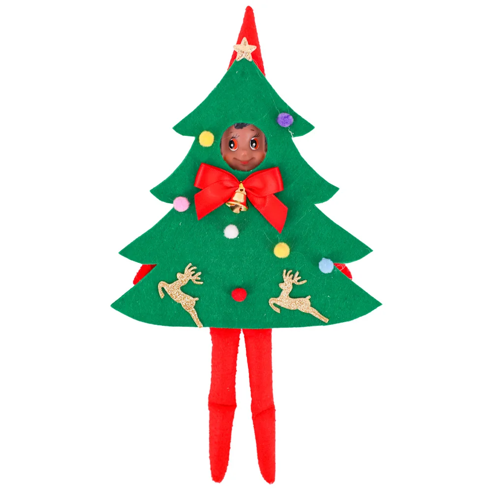 ل 11 بوصة فتاة دمية عيد الميلاد رف الكتب إكسسوارات دمي ، الملابس ، الأوشحة ، هدايا العيد ، مفاجآت صغيرة في جوارب عيد الميلاد #3