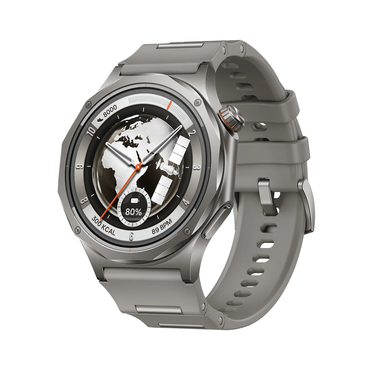 EU-versie OPPO Watch X3 smartwatch met Wear OS by Google, slaapmonitor, batterijduur van 16 dagen, SpO2-bloedzuurstofmeting, IP69-certificering, Google Wallet OnePlus