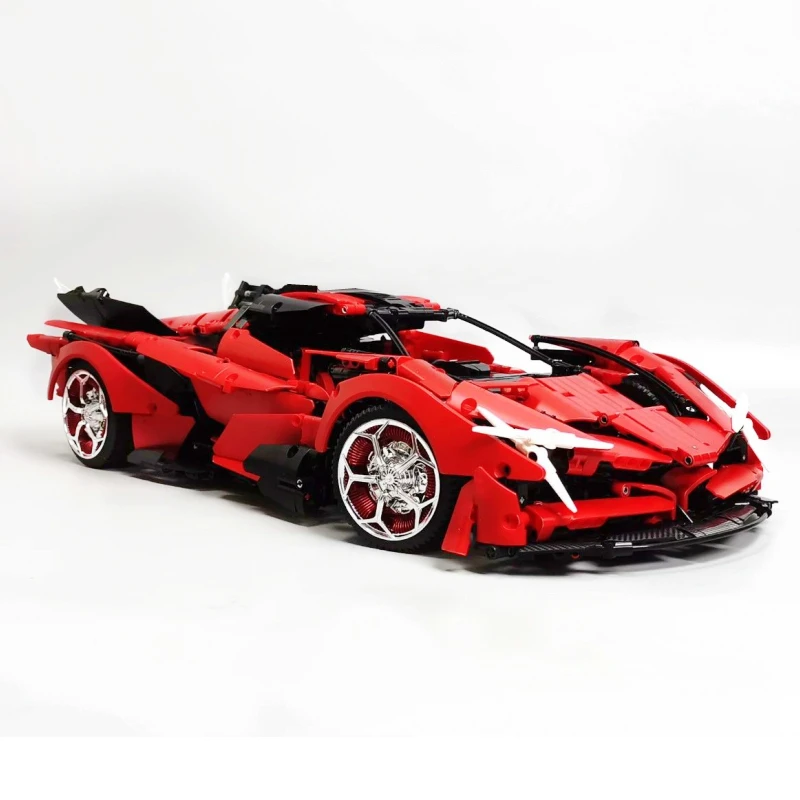 IN STOCK ApolloO EVO 3669pcs Super Sports 1:10 Model Car Technology Gumpertt Compatible With MOC Building Blocks Bricks Toys