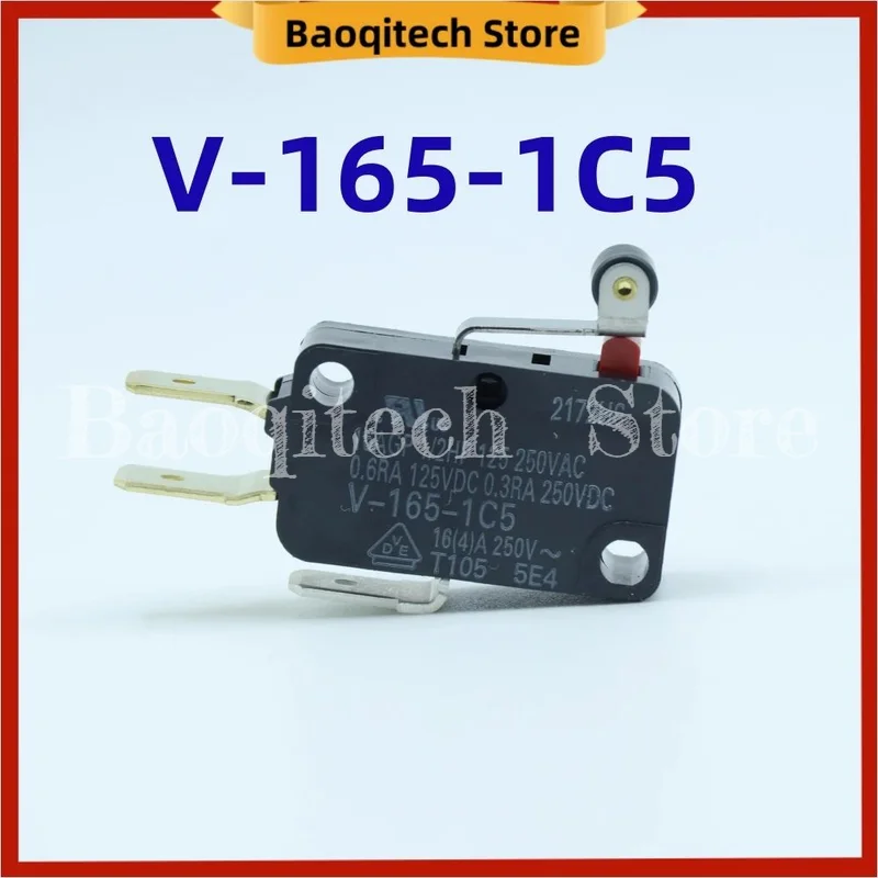 Micro switch V-165-1C5 16A 250V FOR Original OMRON travel limit switch button