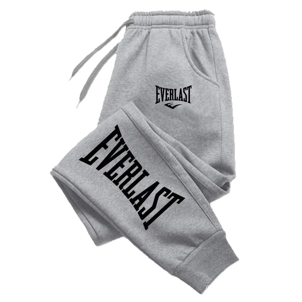 

Men's Retro Print Sports Sweatpants Thermal Joggers Loose Fit Casual Trousers