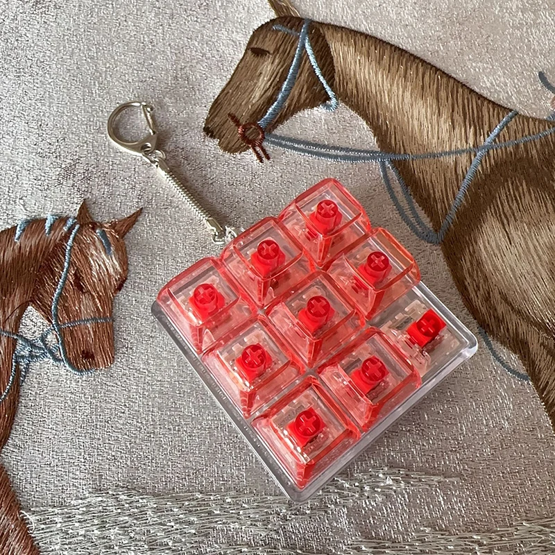 9 مفاتيح لوحة المفاتيح كيكابس المفاتيح تململ لعبة مكافحة القلق نقطة كيكابس حزب الإجهاد الإغاثة DIY بها بنفسك أغطية المفاتيح لعبة قبعات لوحة المفاتيح