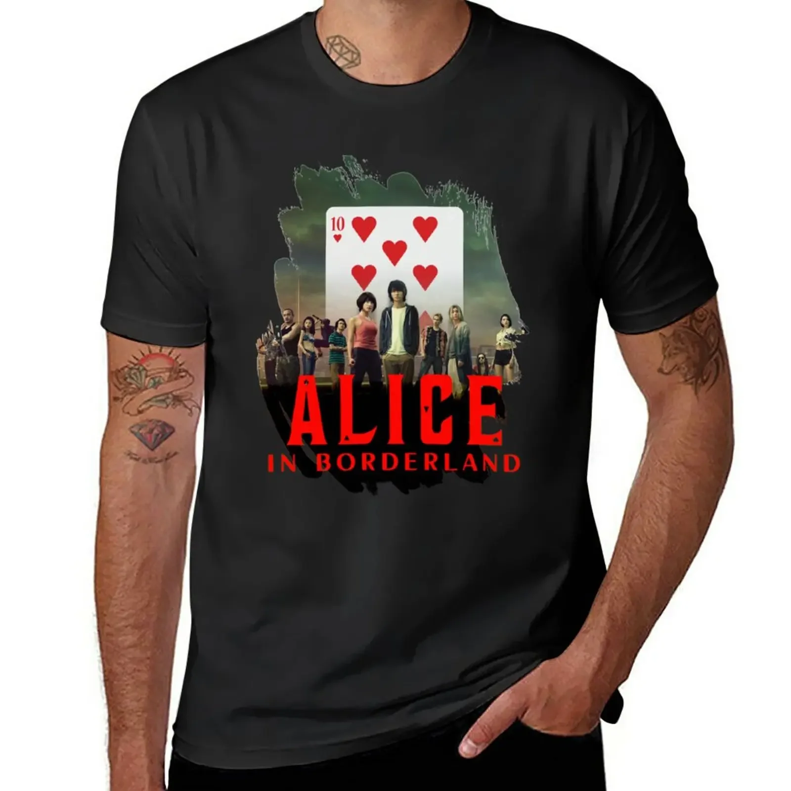 Alice in borderland T-Shirt shirts graphic tees heavyweights mens t shirts pack