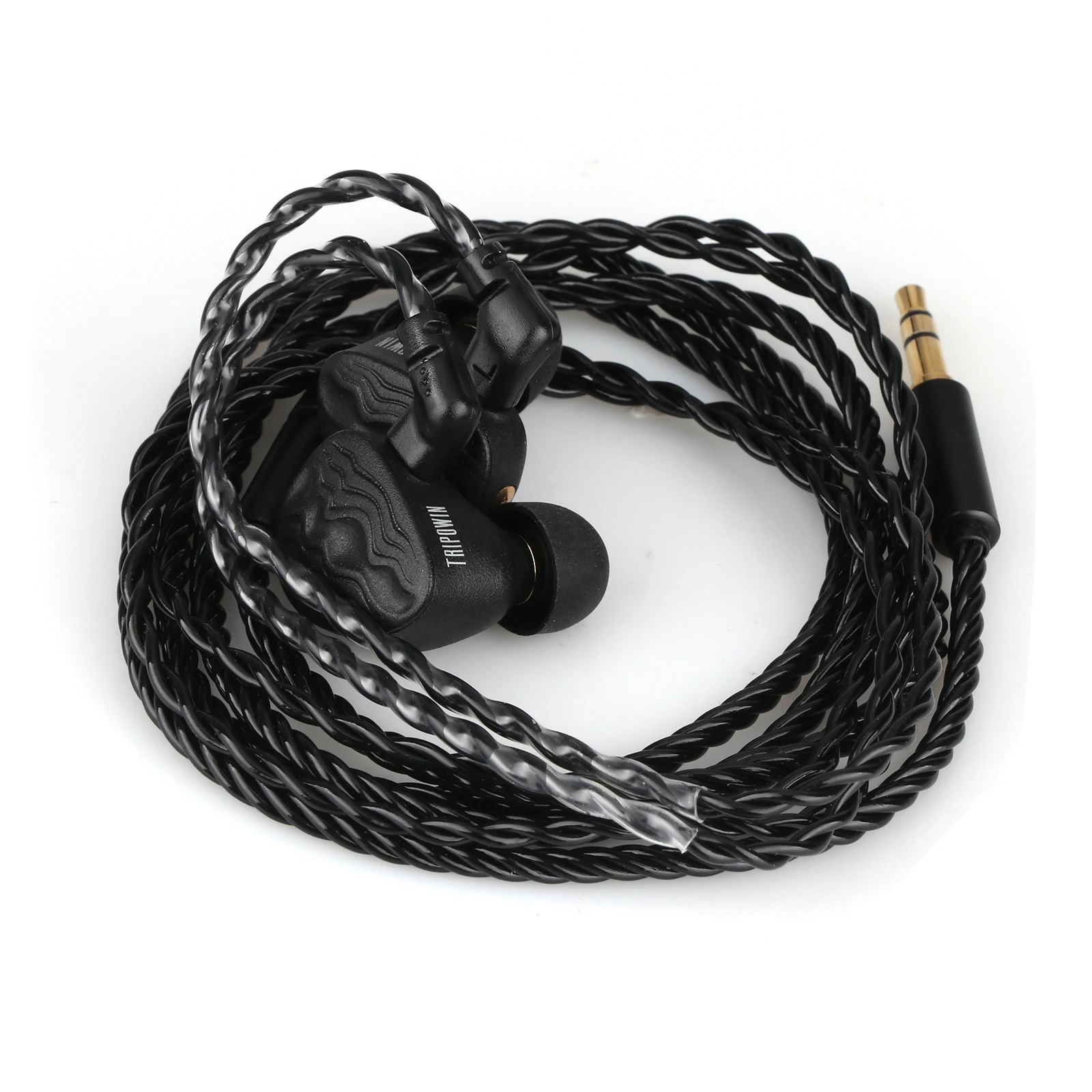 Tripowin Piccolo 11mm Dual-Cavity LCP Dynamic Driver Earphones  with Detachable High-purity Cable