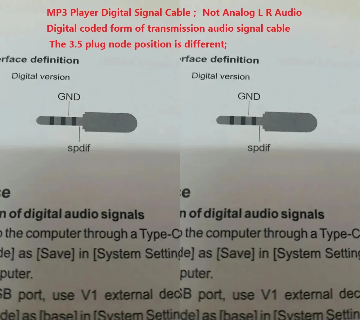 Fiio player coaxial conector de sinal digital hifi audiophile 3.5 para lotus rca mp3 player cabo de sinal digital não áudio analógico