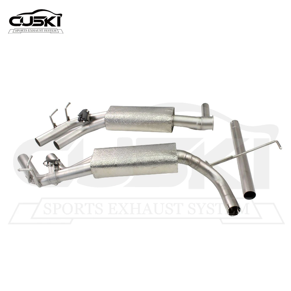 Catback Exhaust for Mercedes Benz G350 W464 2020-2023 G350D Stainless Steel Valve Control Exhaust System 4 Tails 6 Tails