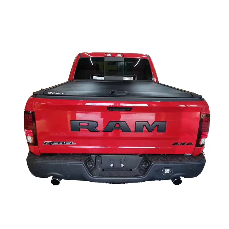 Zolionwil Roller Shutter Pickup Accessories Retractable Truck Bed Cover for Ram 1500 Tacoma Chevrolet Silverado