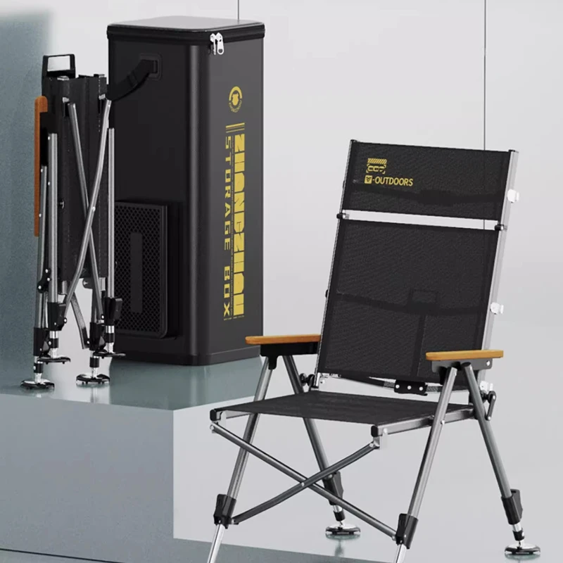 X-Frame Steel Fishing Stool: Double-Fold Waterproof Oxford Fabric Seat Heavy-Duty Portable Bench for Camping/Hunting Trips