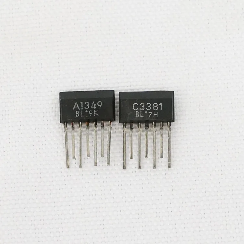 Suitable for 2SC3381/2SA1349 BL file, bipolar, transistor pair