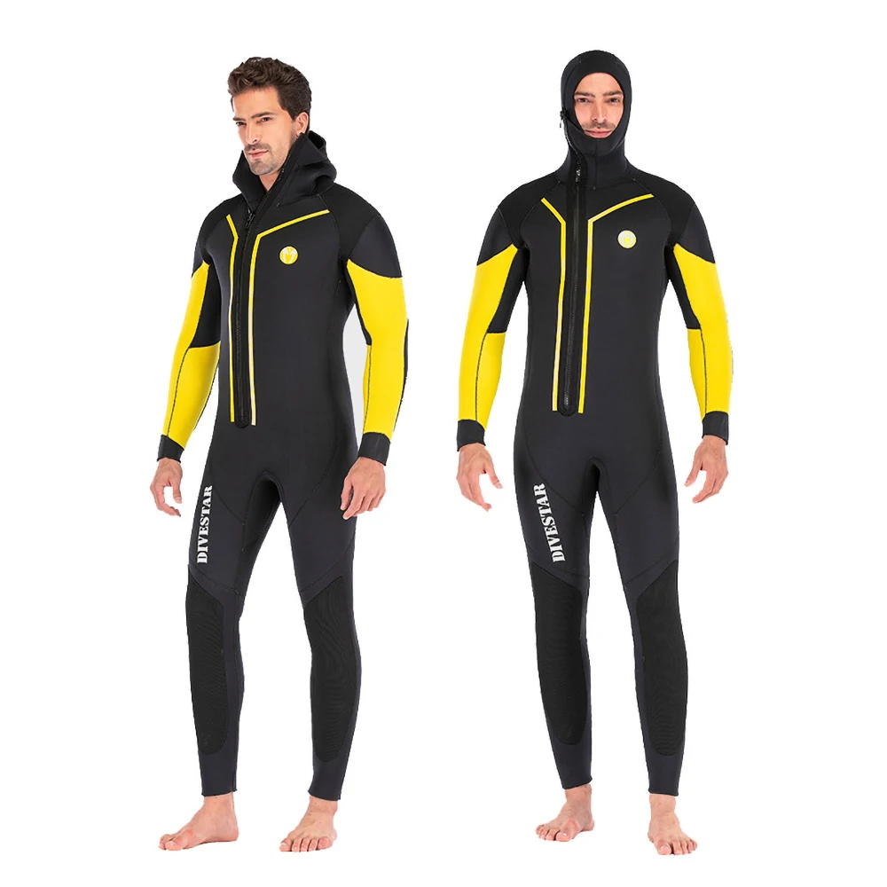 Wetsuits 7mm Neoprene Diving Surfing Suits Snorkeling Kayaking Spearfishing Freediving Swimming Full Body Thermal Keep Warm