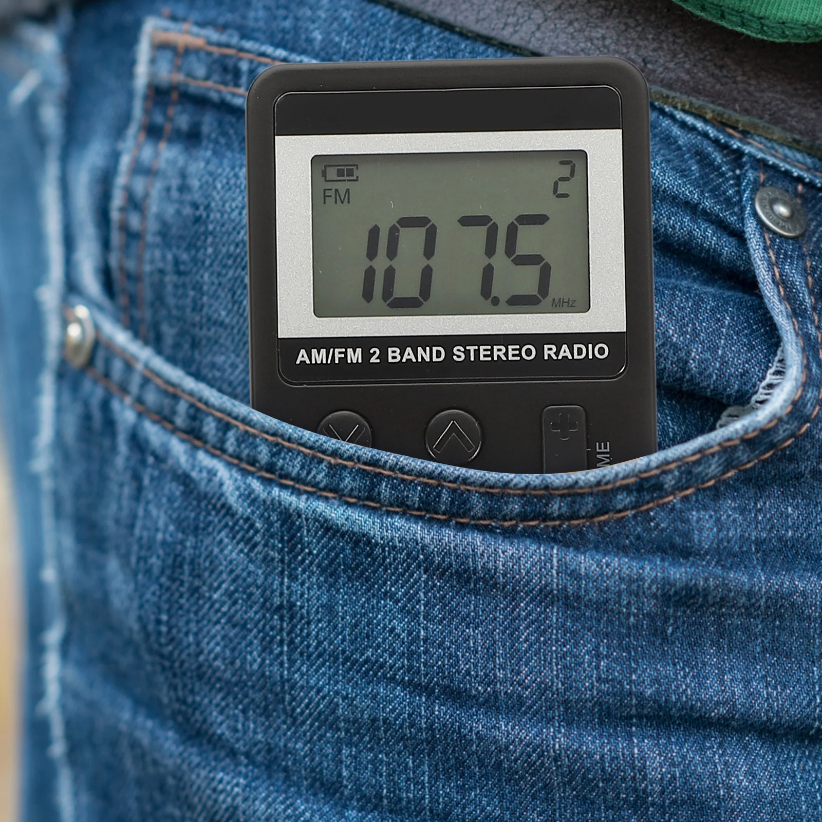 

1Pcs Portable Mini Am Fm Radio Dsp Chip Signal Processing High Sensitivity Low Energy Consumption Black Am Fm Radio