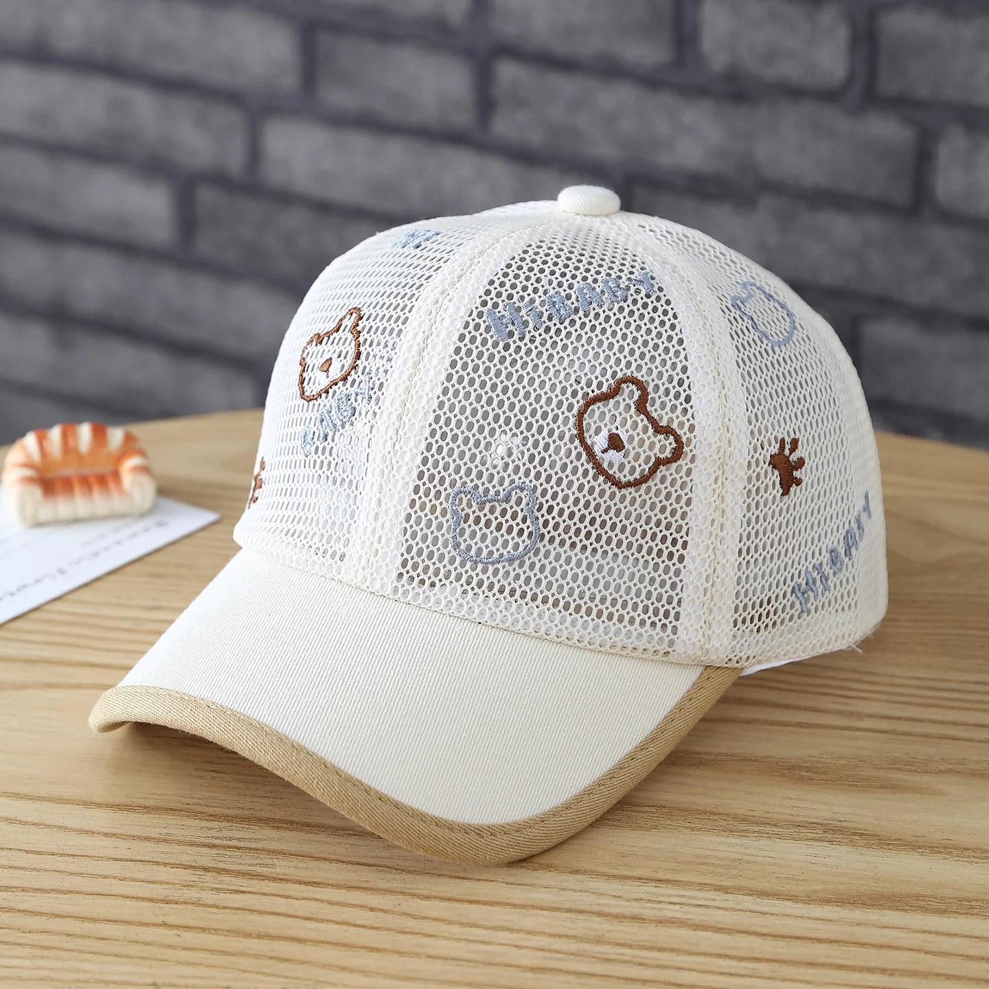

Korean-style children's hat - Summer fashionable and versatile sun-protective beanie with breathable baseball cap design