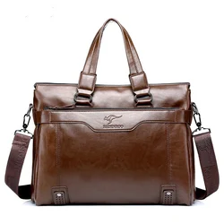 Maletín de negocios de mano para hombre, bolso de ordenador de viaje de negocios de oficina, bandolera de hombro, nuevo
