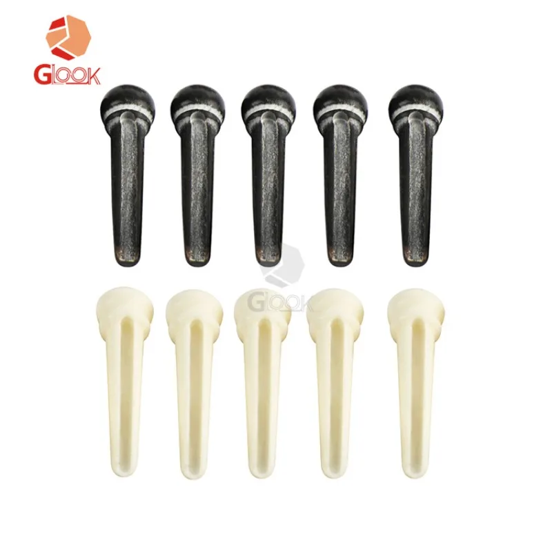 

6pcs Acoustic Guitar Strings NailsString Cone, Pure Bone String Nails Horn Strings Spine Acoustic Guitar Tail NailsString Press