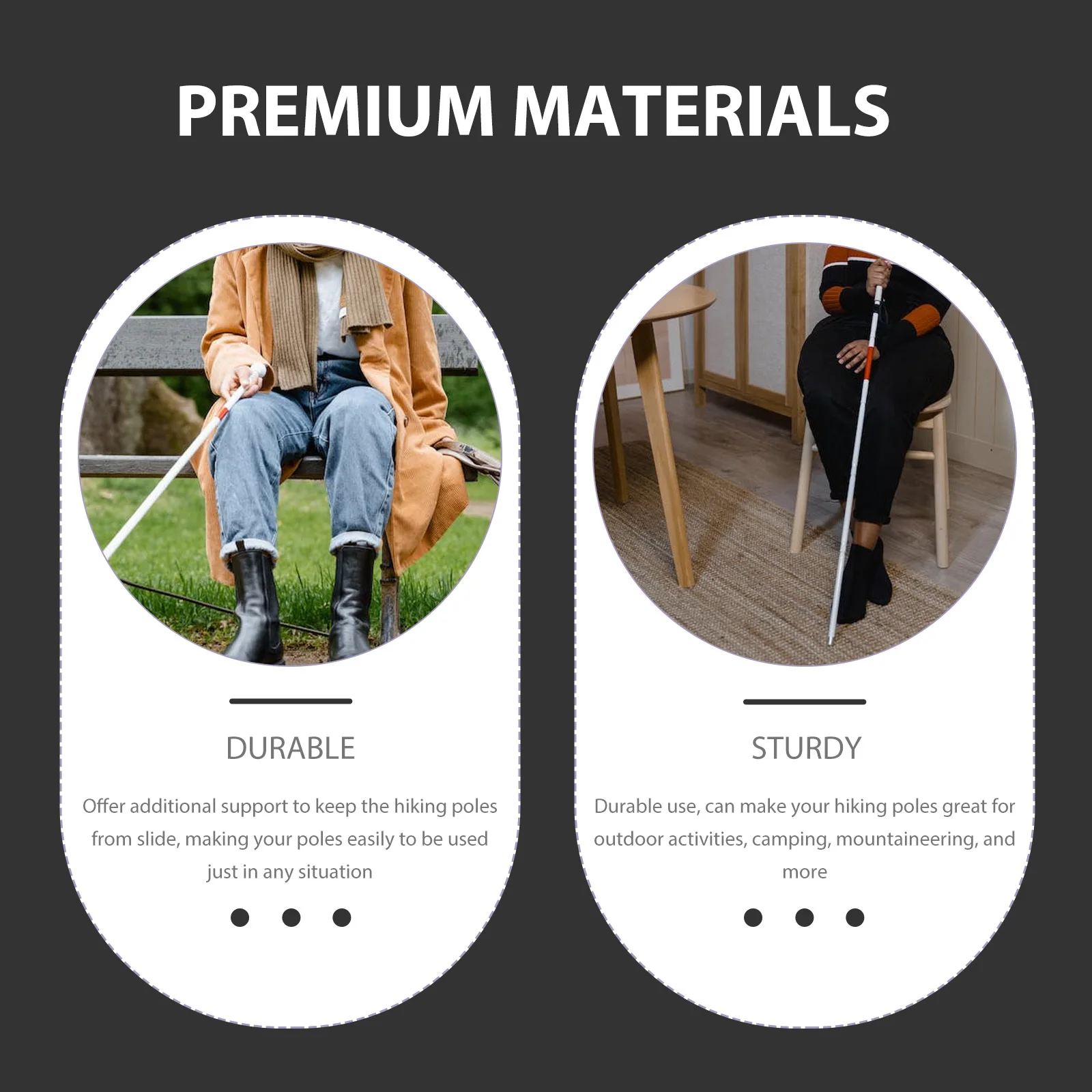 10 قطعة المطاط الرحلات القطب نصائح استبدال زلق واقية القطب المضادة للانزلاق قدم وسادة العكاز غطاء للقدم للمشي عصي للمشي #1