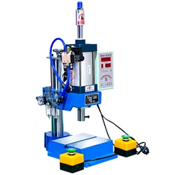 DT-63 Bench Press Small High Precision Riveting Machine Pneumatic Punching Machine 200kg Single Column Riveting Machine