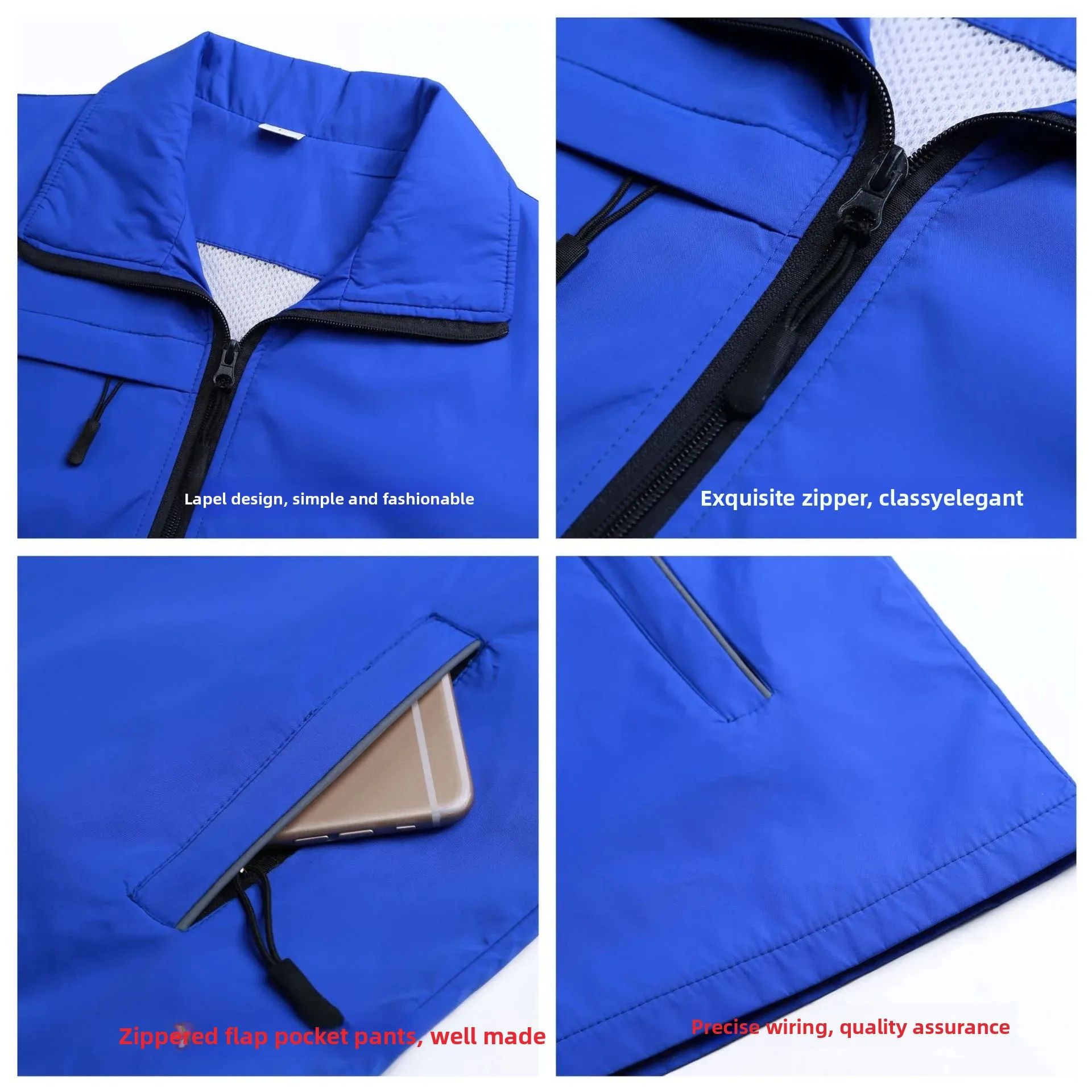 مخصص التطوعي سترة عاكسة مطبوعة شعار عمال سترة السلامة للمناسبات الخيرية مواقع البناء الذكور ملابس خارجية