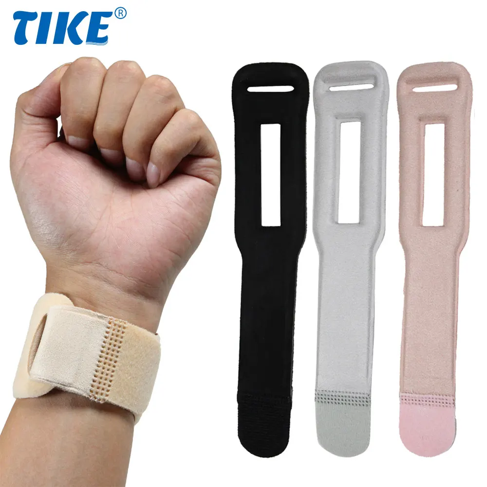 1 Pcs Compression Wrist Brace Wrap for TFCC Tears, Adjustable Wrist Support for Tennis Tendonitis Carpal Tunnel Syndrome Unisex