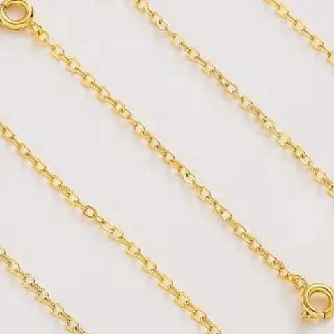 

14K Gold Double Spring Buckle End Safety Buckle Anti-Drop DIY Bracelet Necklace Jewelry Making Accessories