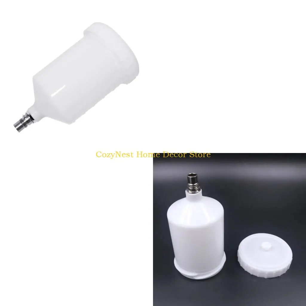 

92MF удобный горшок для распыления струйной краски, 600 мл пластиковый распылитель, чашка для ненужной краски, резьбовой горшок