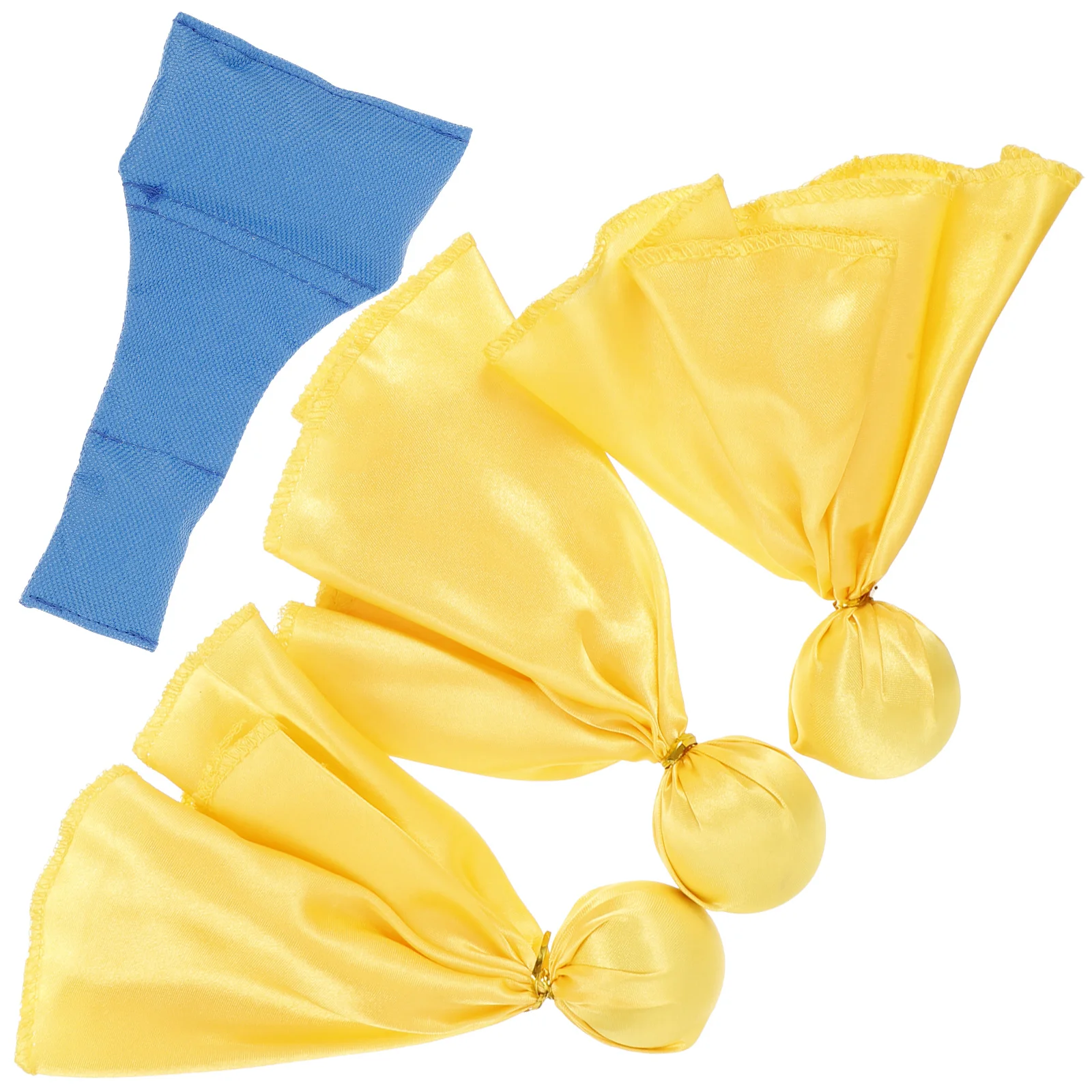 

3 Yellow Penalty Flags Football Tossing Flags 1 Bag Portable Referee Tossing Flag Set for Sports Accessories
