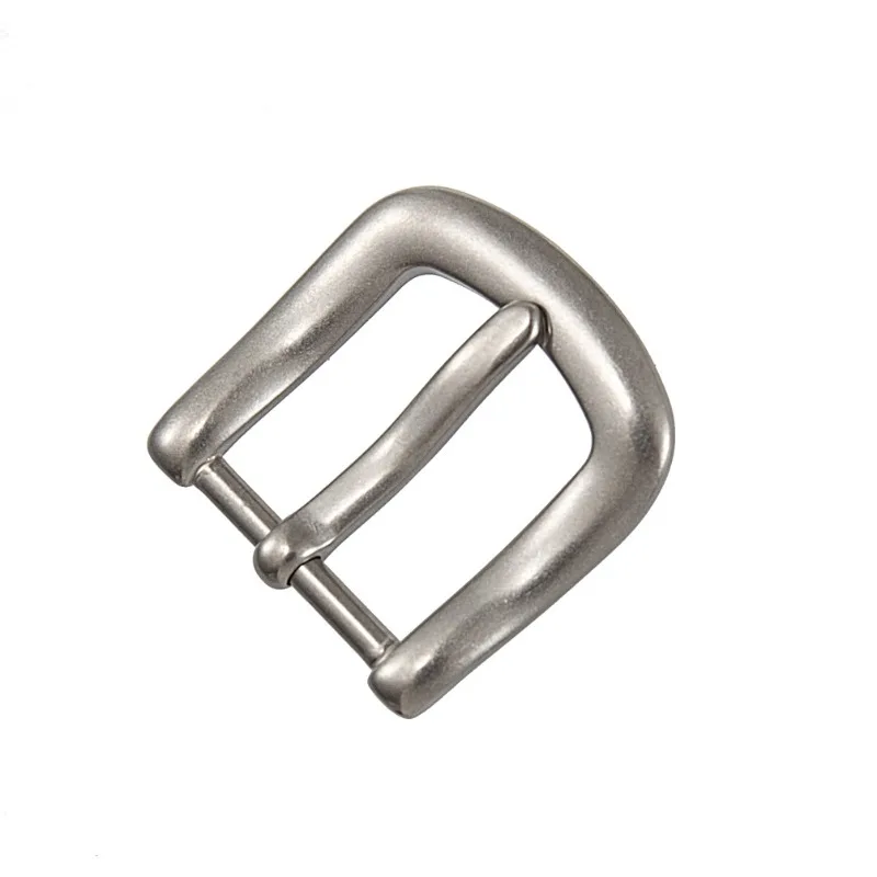 20 مللي متر التيتانيوم النقي دبوس مشبك حزام المشبك رئيس-النساء التيتانيوم معدن الجلد ودية غير قابل للصدأ عادية قطعة واحدة فستان حزام مشبك