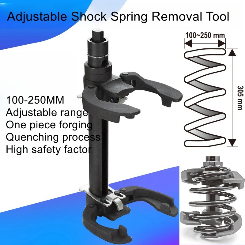 

Adjustable shock spring compressor removal tool car shock absorber disassembly tool special shock absorber spring removal