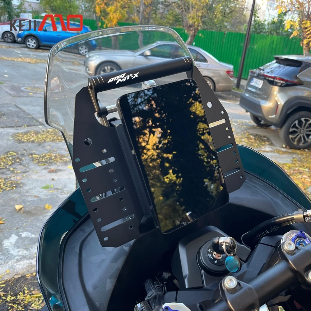 

800MT-X GPS Navigation Phone Holder Support For CFMOTO 800MTX CF 800 MT-X 800 2024 2025 2026 Mobile Phone Extension Bar Bracket