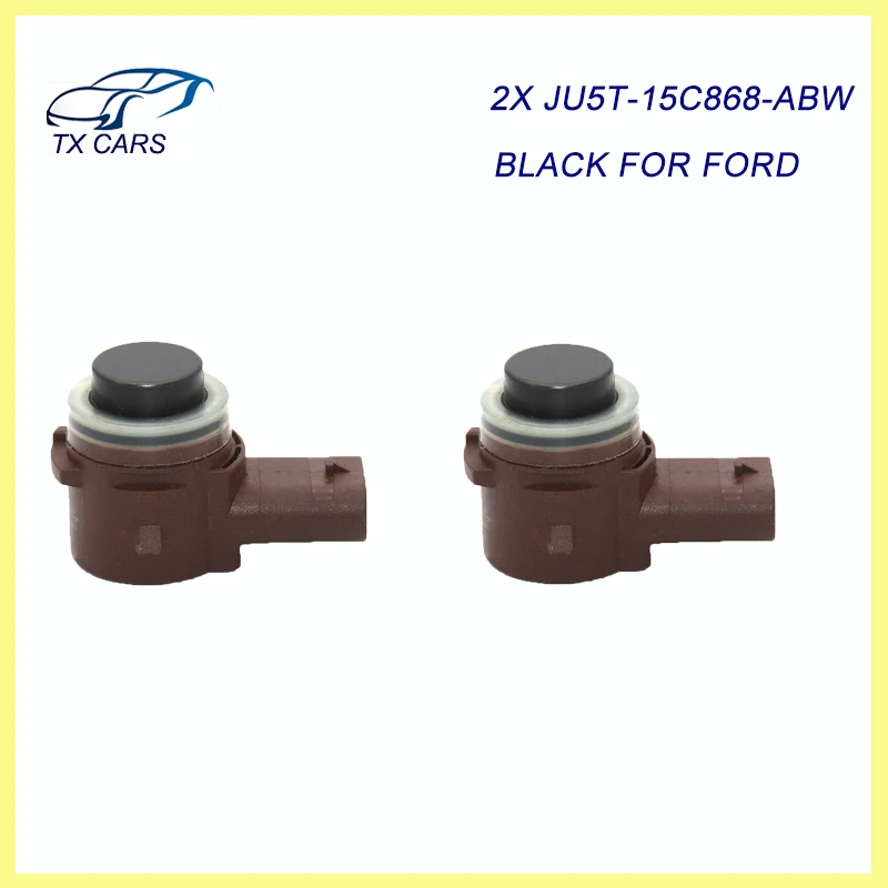 

2 X JU5T-15C868-ABW JU5T15C868ABW black Parking Sensor Radar For Ford Car Accessories