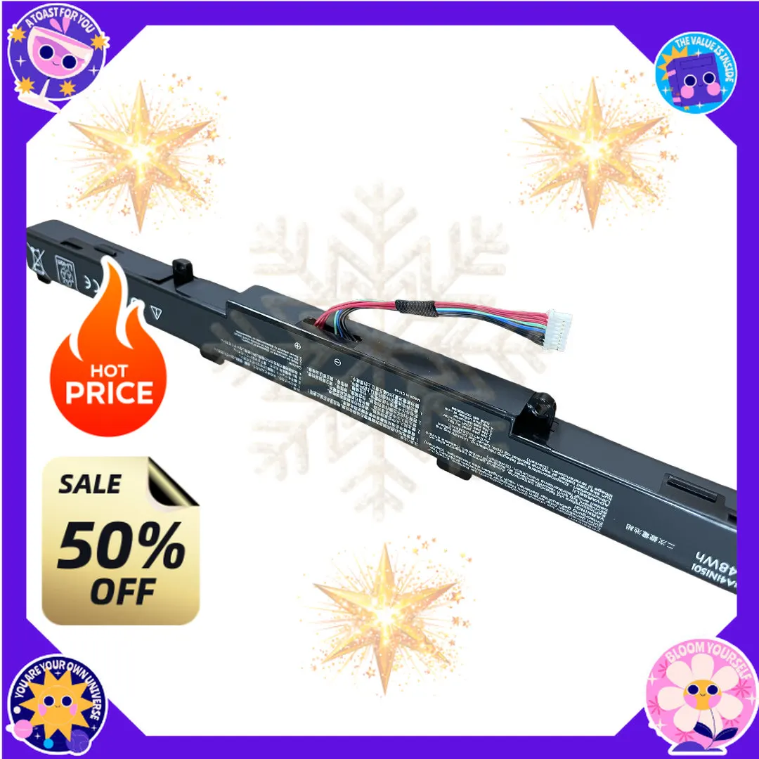 SWZY 14.8V 2600mAh A41N1501 Laptop Battery for ASUS N752V GL752JW GL752VW FX71 N552V Notebook Battery