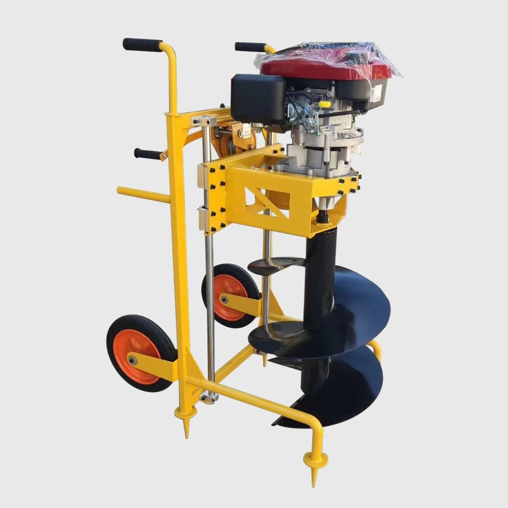 

Best Quality Gasoline Deep Hole Driller 196cc Big Power Soil Earth Auger Drill Price