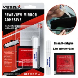 Car Rearview Mirror Adhesive Professional Strength Permanent Rearview Mirror Adhesive Glue Car DIY Repair Accessories