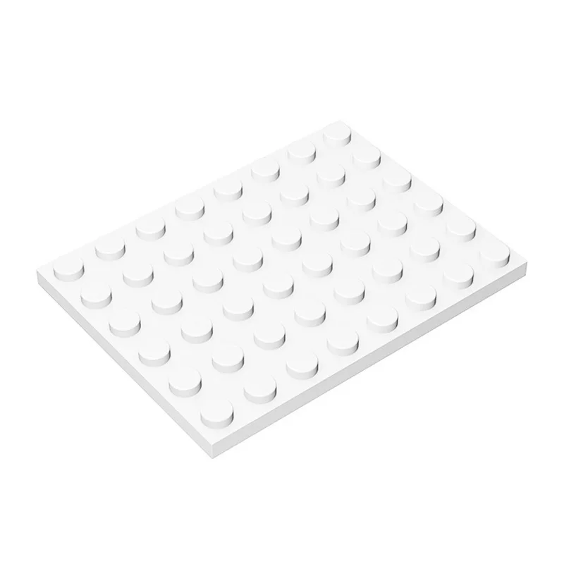 10 Stück 3036 Platten 6x8 Bausteine Sammlerstücke Modulare GBC Spielzeuge für Technische MOC DIY Bauwerke Kompatibel – Detail 5