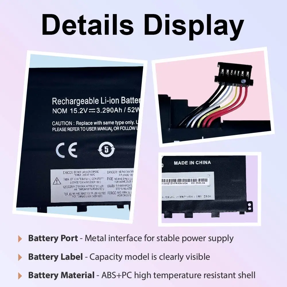 SB10F46466 01AV458 00HW028 01AV457 Laptop Battery Replacement for Lenovo ThinkPad X1 Carbon 4th Gen X1 Yoga 1st 2nd Gen Serie